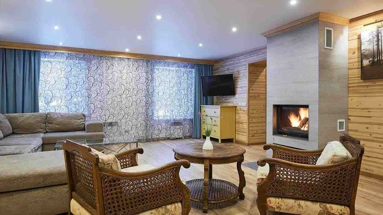 Шале с 3 спальнями с видом на лес