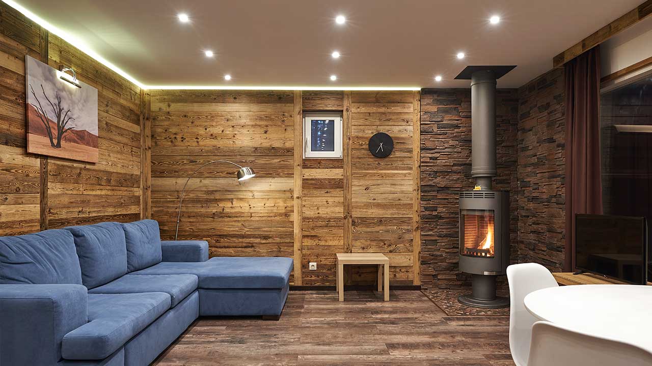 Шале с 1 спальней с видом на лес